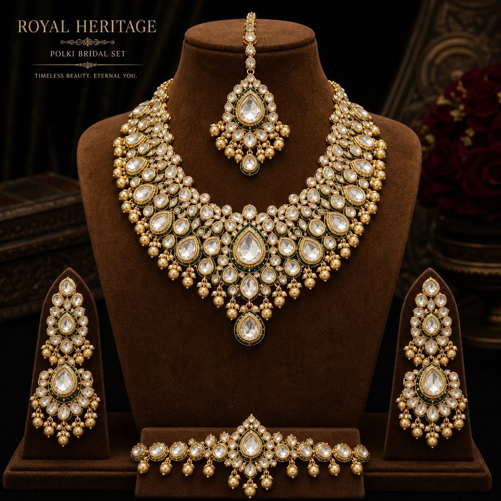 Polki Bridal Set