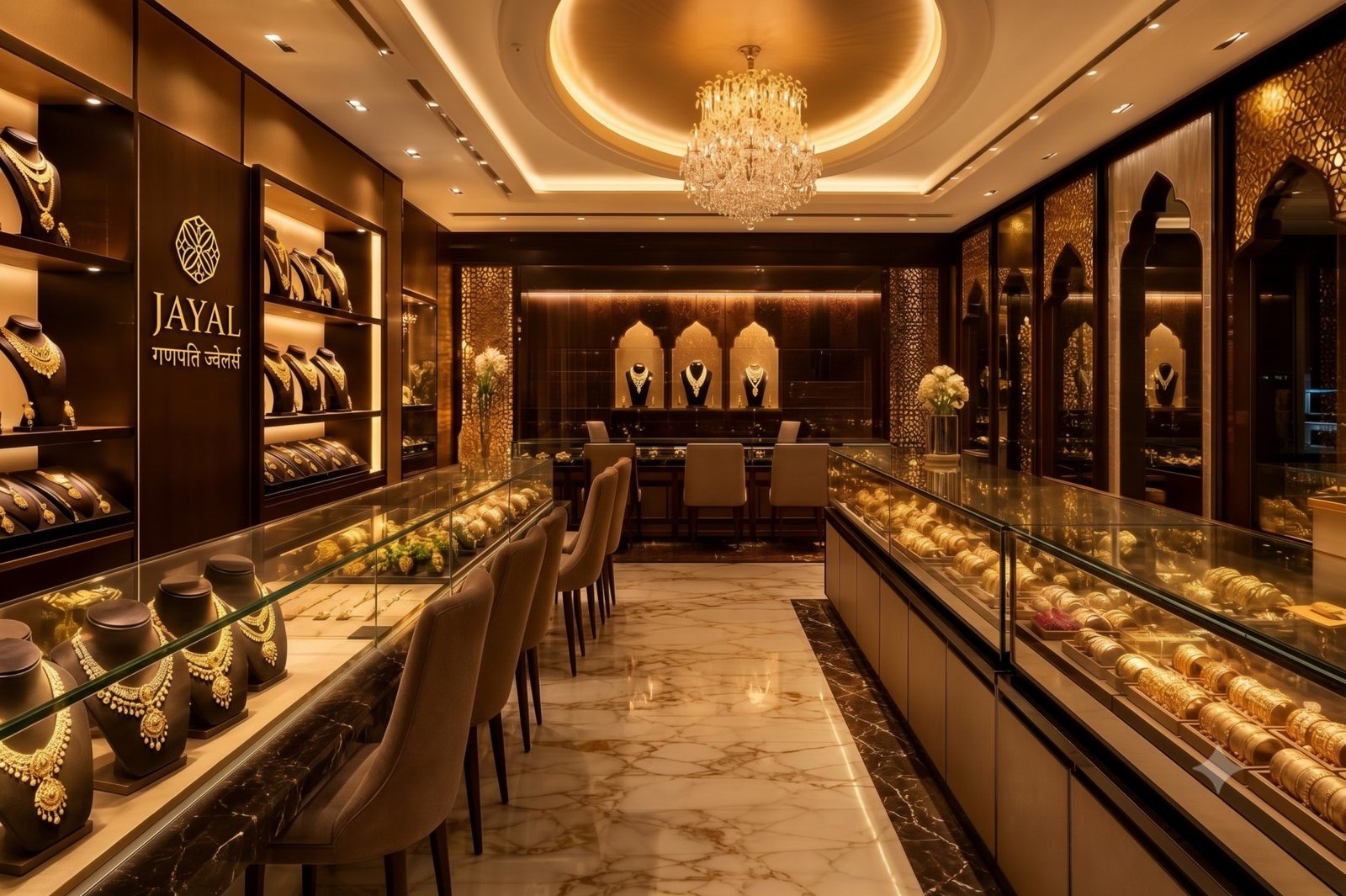 Shree Ganpati Jewellers showroom
